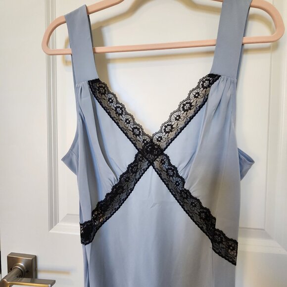 Reformation Provence Silk Dress Mineral - Size M - Picture 3 of 4